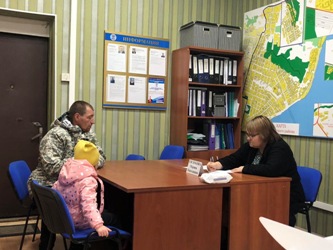 Марина Евсюкова провела личный прием жителей Волжского района